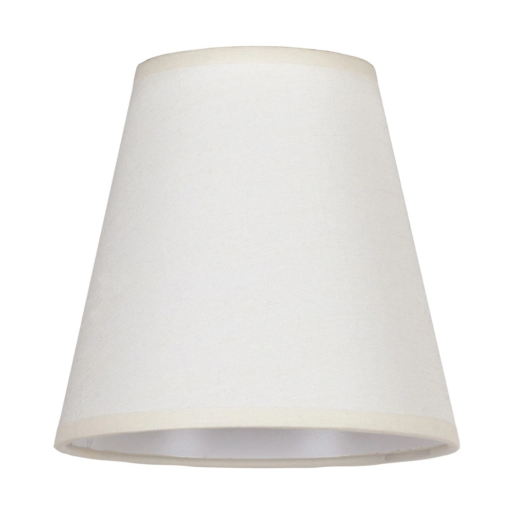 Abat-jour Cone AB, Ø 15 cm, écru/structuré (Certifié CE)