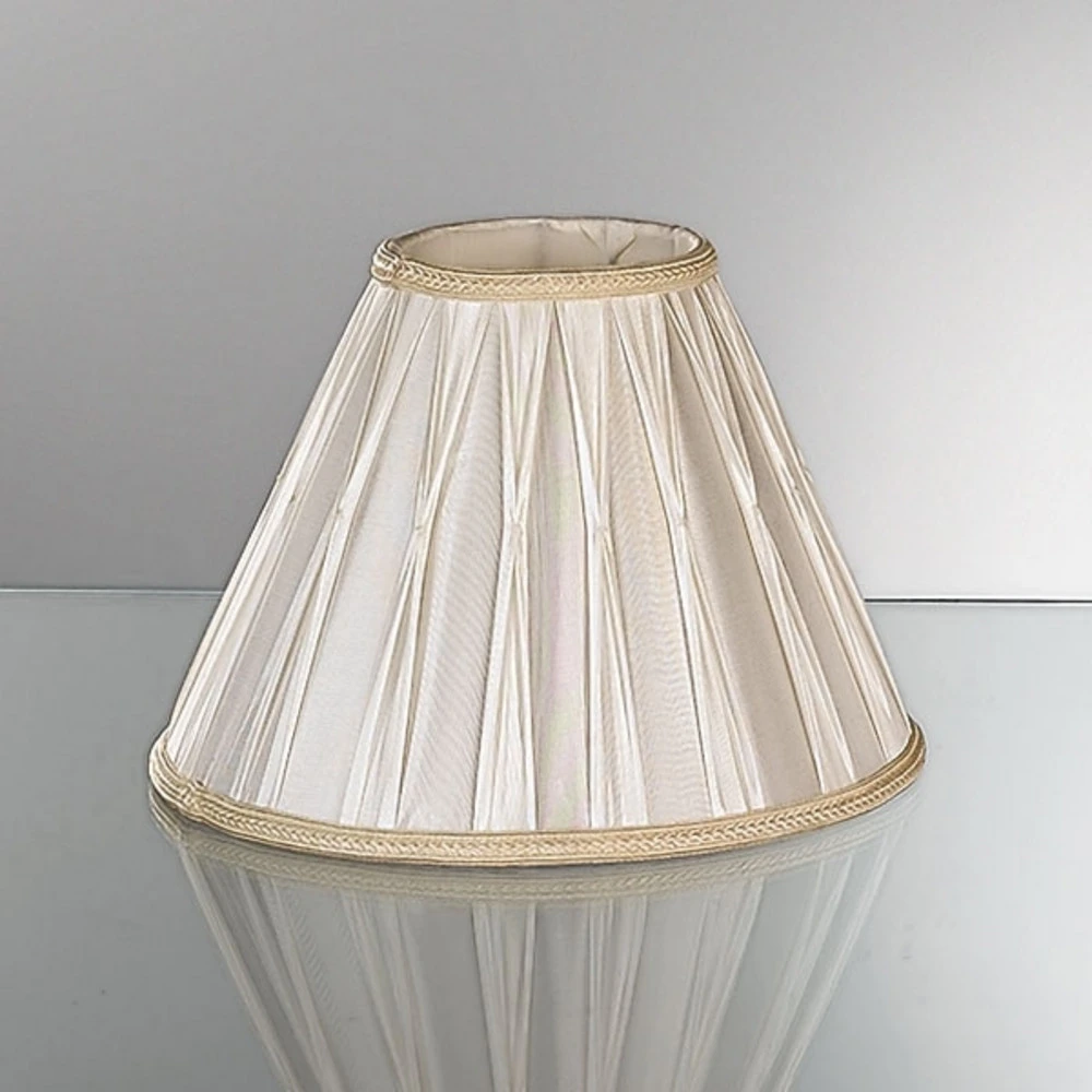 Abat-jour pour lampes à poser en plissé 30,5 cm avec variateur d'intensité