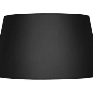Abat-jour tissu noir 18, cm. pour intérieur moderne