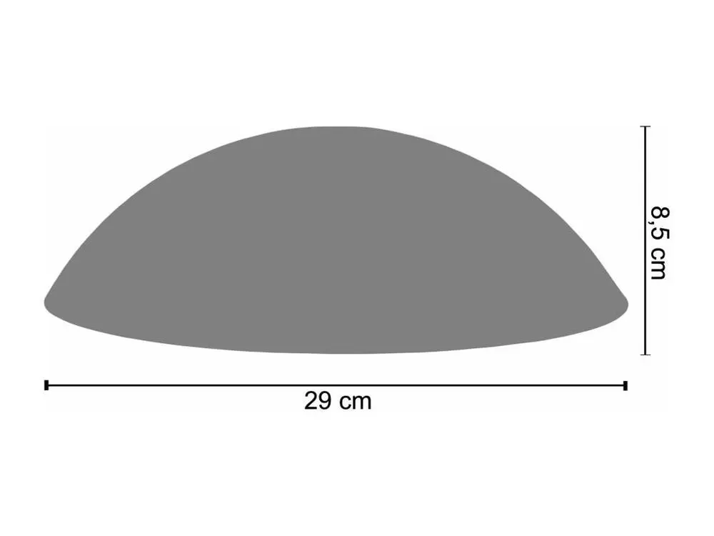 Haute Qualité Abat-jour fer époxi ivoire 8,5 cm.