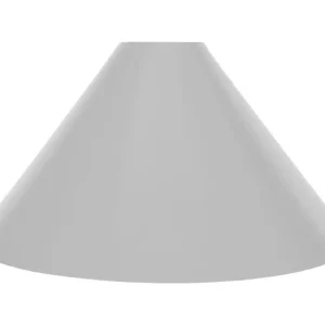 Socle en céramique Abat-jour métal, ivoire 14 cm.
