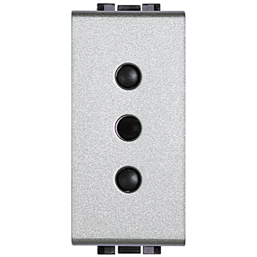 PRESA 2P+T 10A 250V INT 19MM LIVING LIGHT TECH BTICINO NT4113