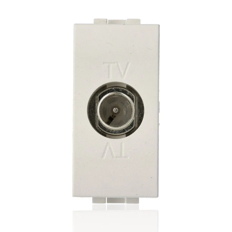 PRESA COASSIALE PASSANTE TERMINALE ATTENUAZIONE 10DB LIVING LIGHT BTICINO N4202P