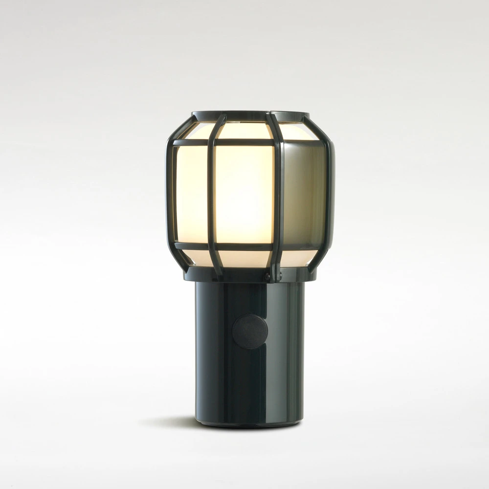 Projecteur à détection MARSET Chispa lampe à batterie LED IP44 verte