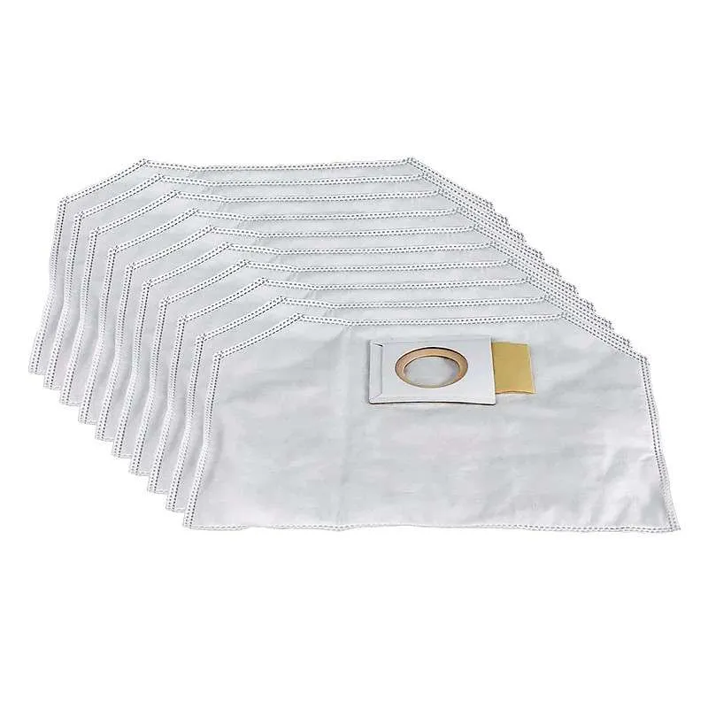 Lot de 10 sacs à poussière MAKITA 197903-8 en papier filtrant pour aspirateur DVC260