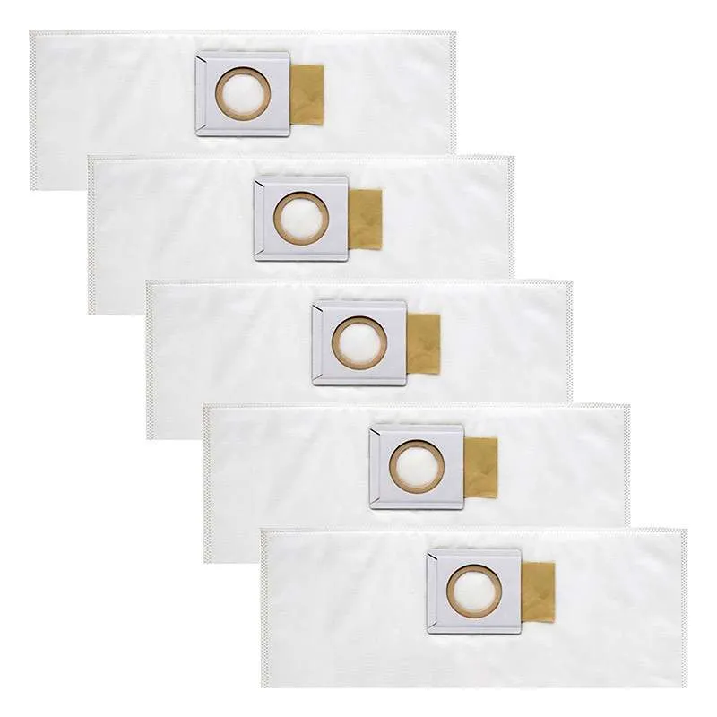 Lot de 5 sacs à poussière en papier filtrant pour aspirateur MAKITA VC1310L, VC2510L, VC2211M , DVC860LZ et DVC863LZ