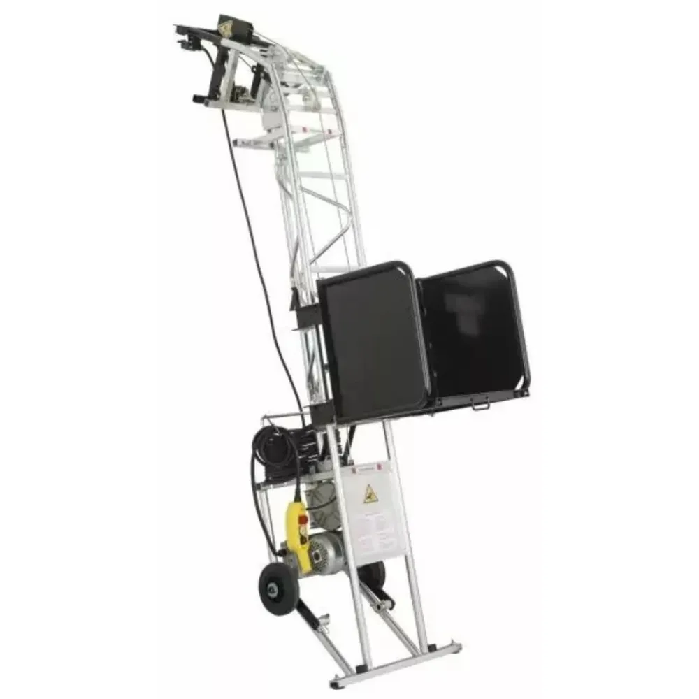 Échelle transformable Monte-matériaux pour couvreur 10 m échelle en aluminium (150kg - 15m maxi)