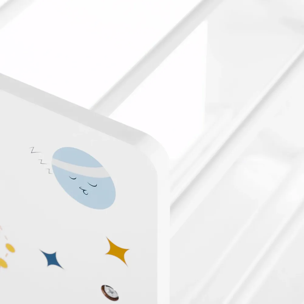 Étagère de rangement enfant pour jouets et livres 9 boîtes amovibles tissu non-tissé pour chambre d’enfant salle de jeux g...