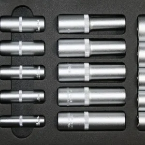 Insert d'outil en acier SW insert équipé inserts profonds 63 mm (1/4") + 125 mm (1/2") Z2533-11...