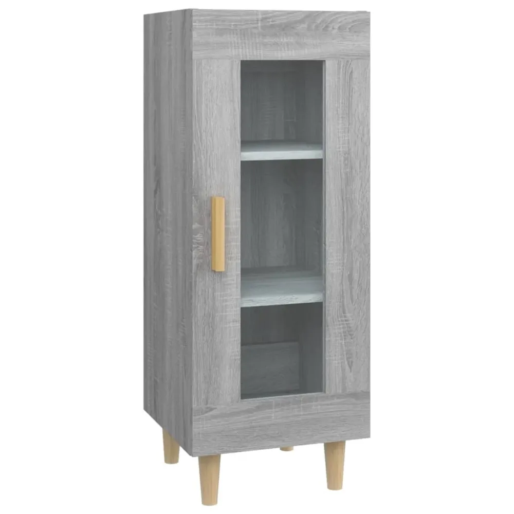 Buffet bahut commode armoire meuble de rangement organisateur cuisine salle de séjour salon sonoma 34,5 x 34 x 90 cm bois...