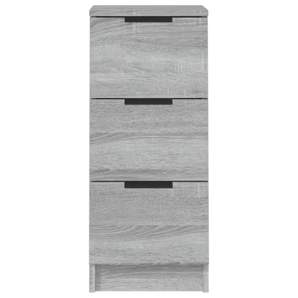 Buffet bahut commode armoire meuble de rangement organisateur cuisine salle de séjour salonsonoma 30 x 30 x 70 cm bois d'i...