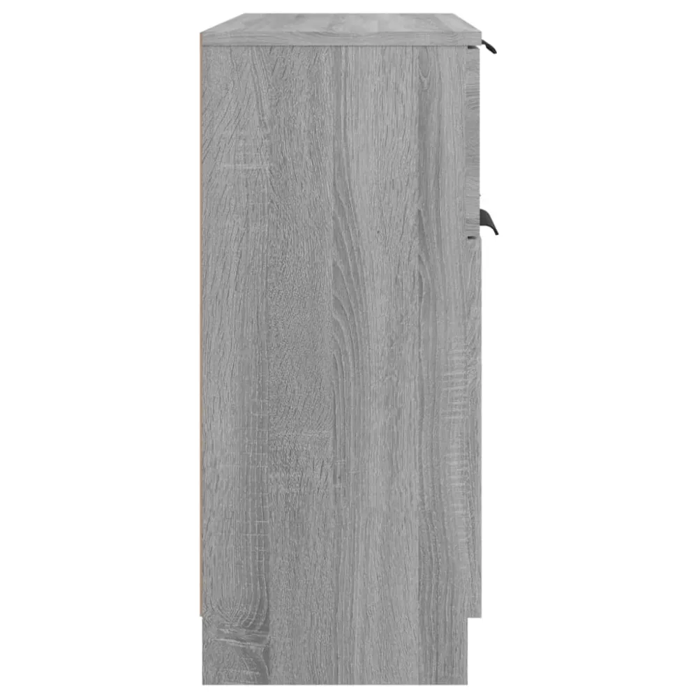 Buffet bahut commode armoire meuble de rangement organisateur cuisine salle de séjour salonsonoma 60 x 30 x 70 cm bois d'i...