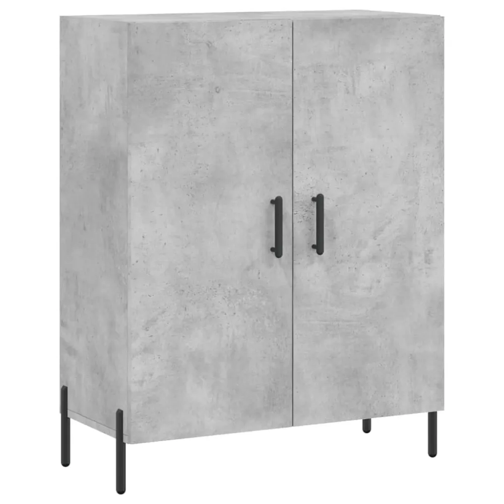 Buffet bahut commode armoire meuble de rangement organisateur cuisine salle de séjour salon haut 69,5 x 34 x 180 cm bois d...