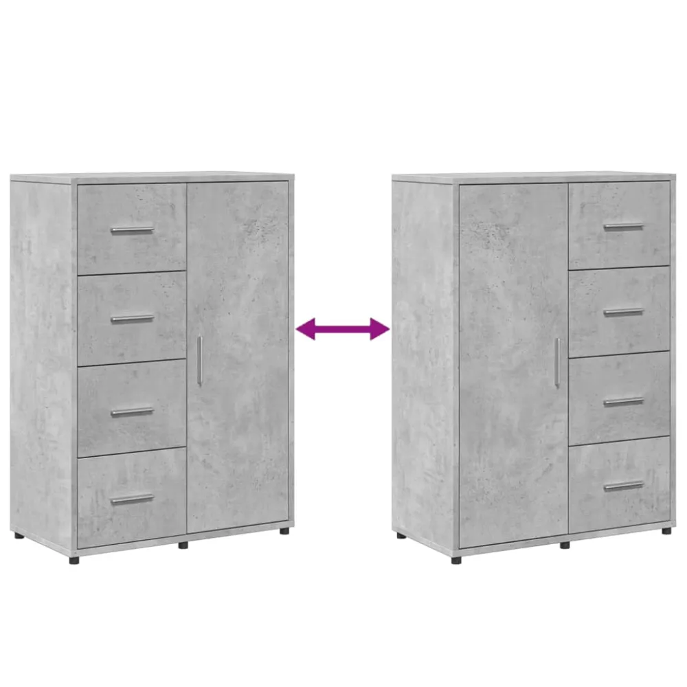 Buffet bahut commode armoire meuble de rangement organisateur cuisine salle de séjour salon 60 x 31 x 84 cm bois d'ingénie...