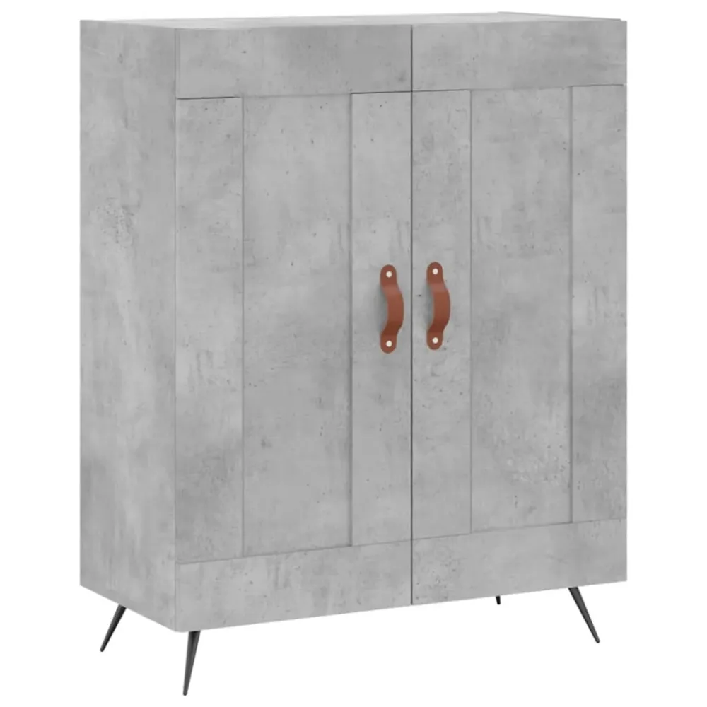 Buffet bahut commode armoire meuble de rangement organisateur cuisine salle de séjour salon haut 69,5 x 34 x 180 cm bois d...