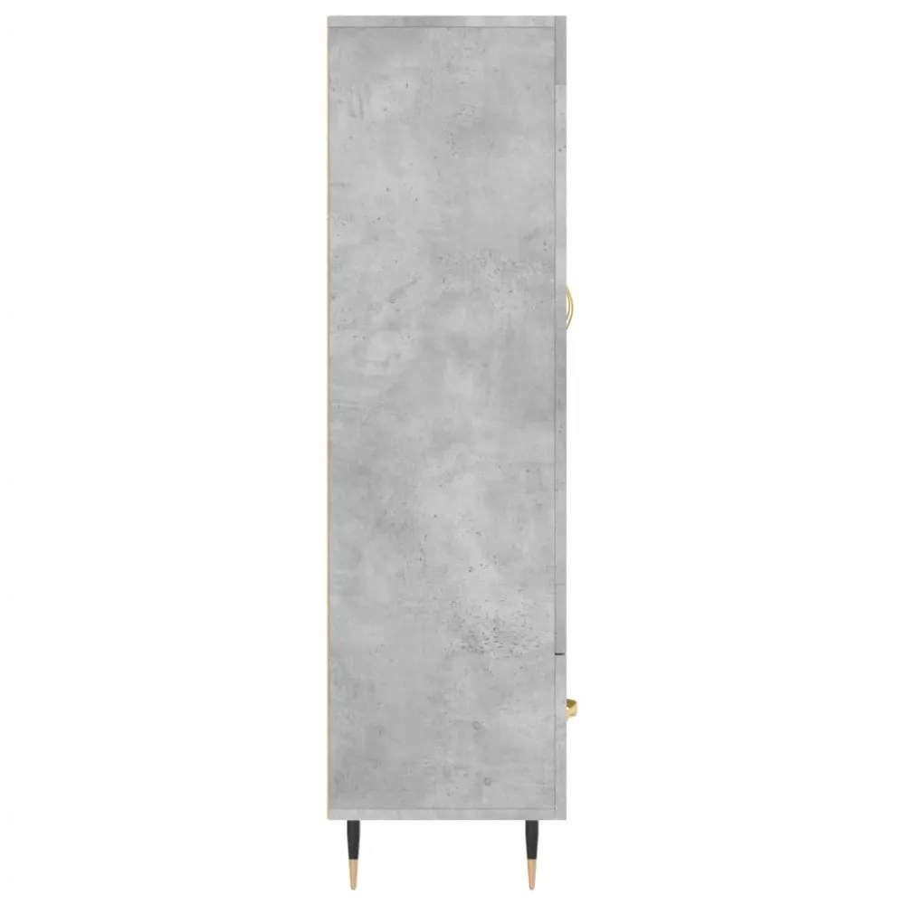 Buffet bahut commode armoire meuble de rangement organisateur cuisine salle de séjour salon haut 69,5 x 31 x 115 cm bois d...