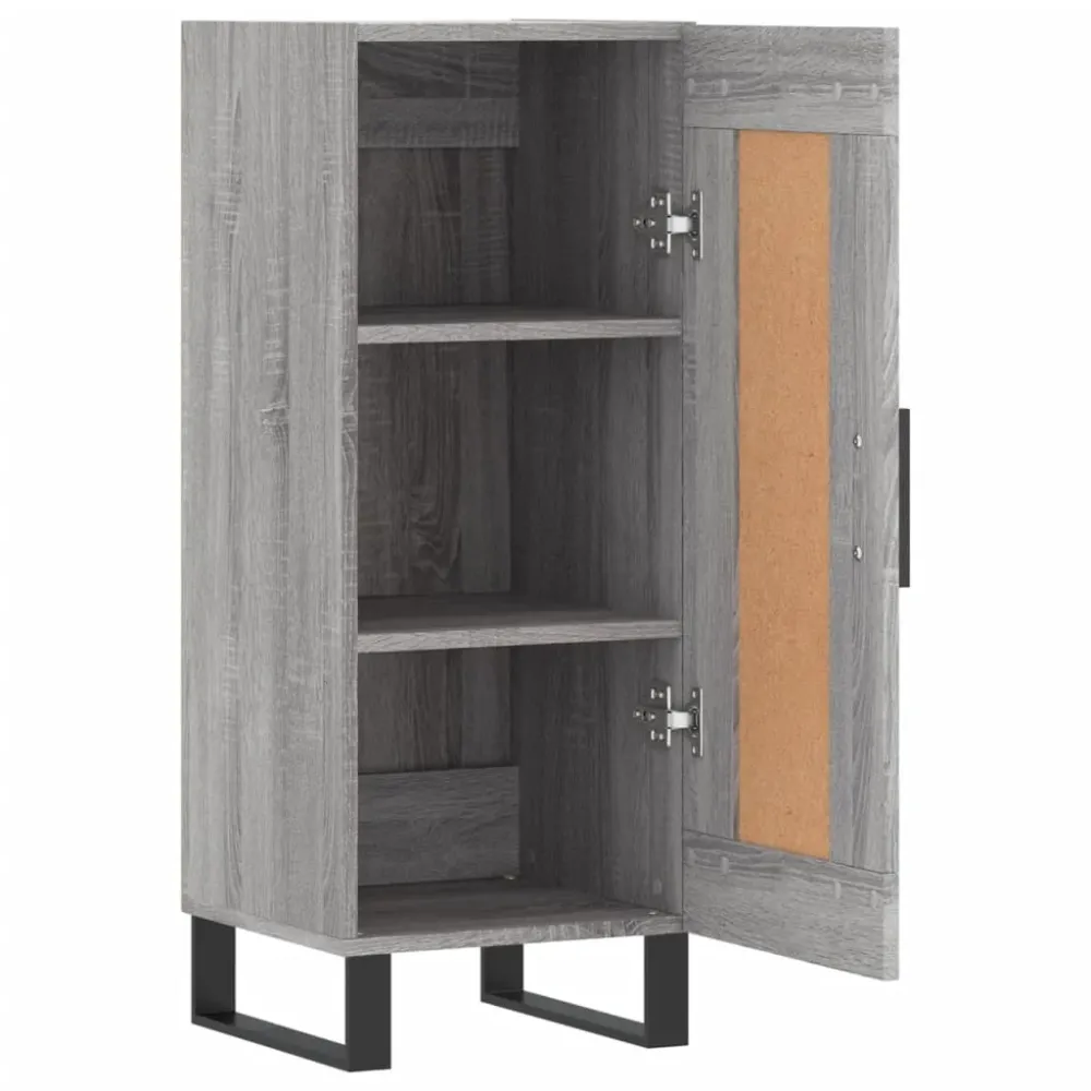 Buffet bahut commode armoire meuble de rangement organisateur cuisine salle de séjour salon sonoma 34,5 x 34 x 90 cm bois...