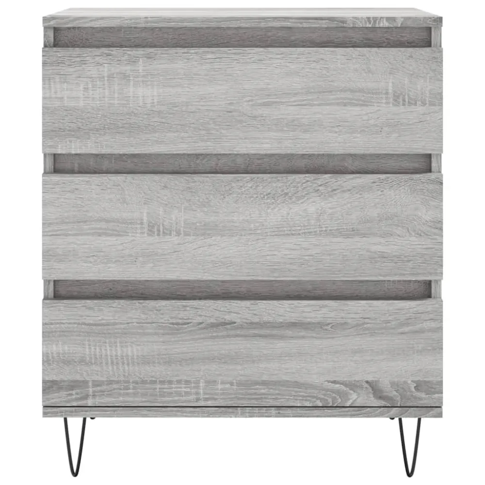 Buffet bahut commode armoire meuble de rangement organisateur cuisine salle de séjour salonsonoma 60 x 35 x 70 cm bois d'i...