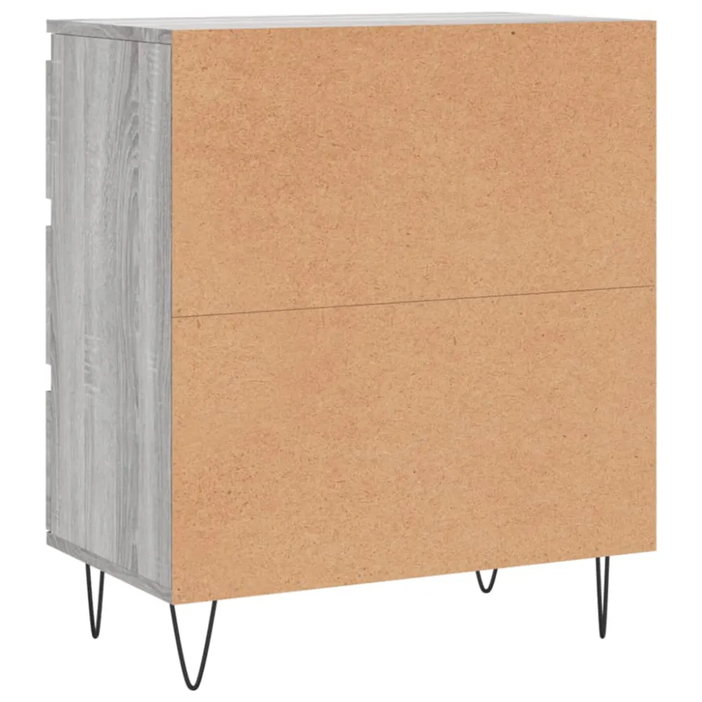 Buffet bahut commode armoire meuble de rangement organisateur cuisine salle de séjour salonsonoma 60 x 35 x 70 cm bois d'i...