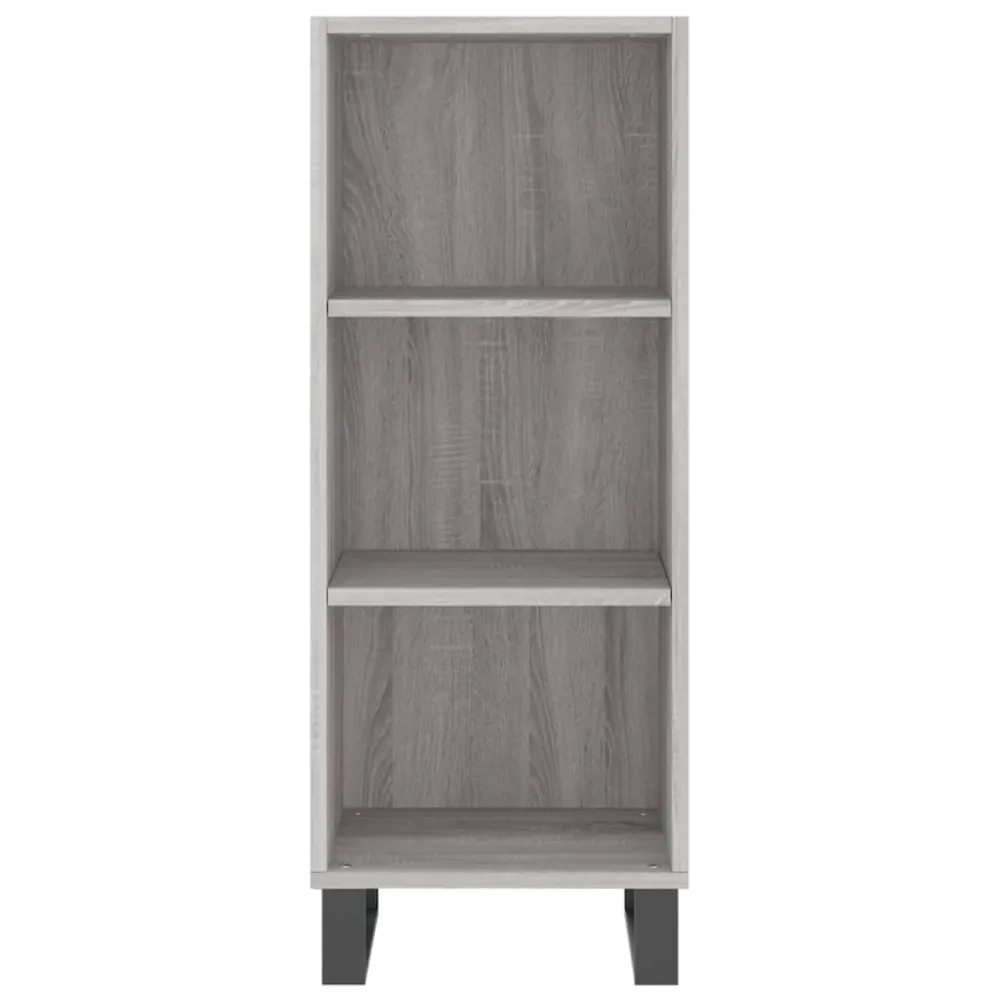 Buffet bahut commode armoire meuble de rangement organisateur cuisine salle de séjour salonsonoma 34,5 x 32,5 x 90 cm bois...