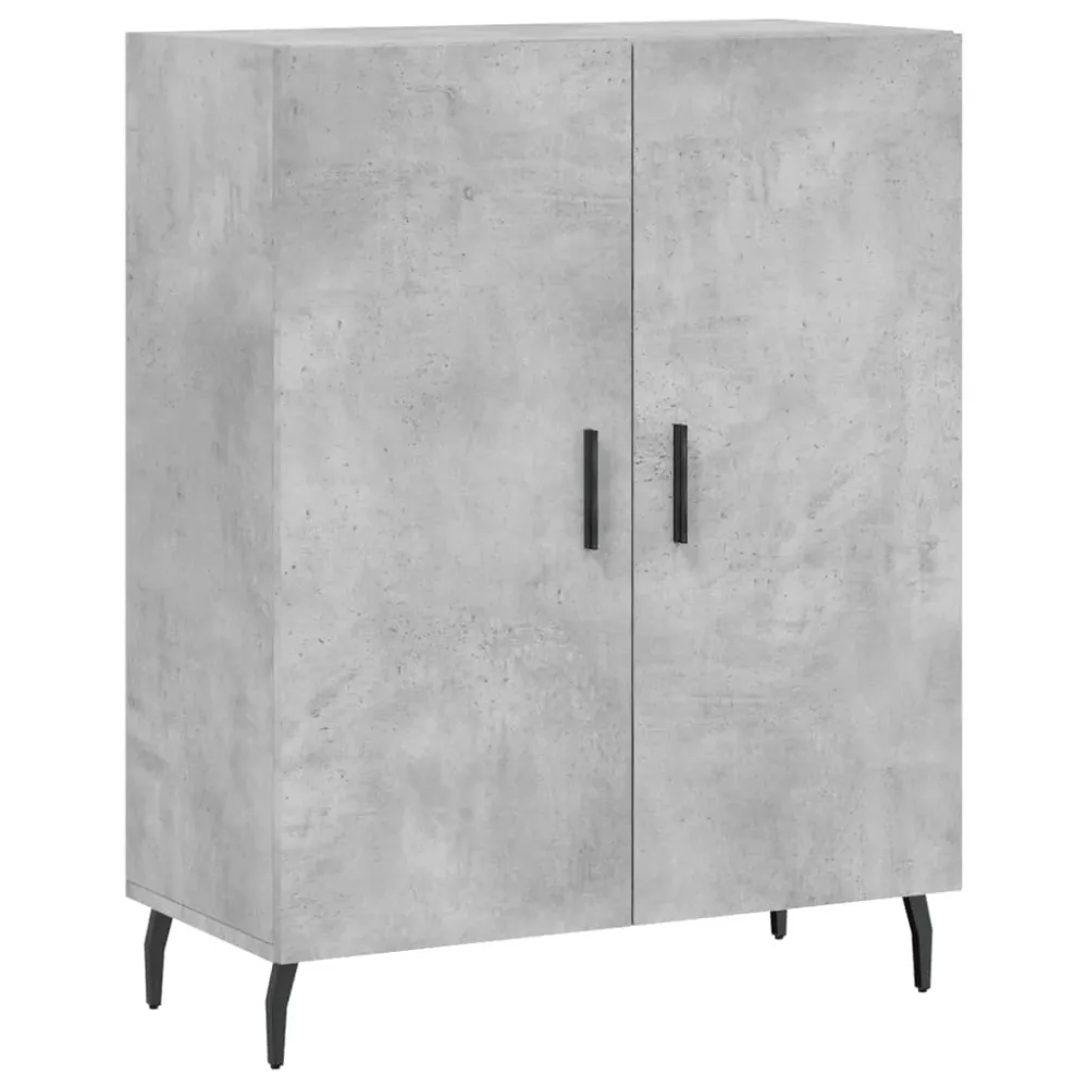 Buffet bahut commode armoire meuble de rangement organisateur cuisine salle de séjour salon haut 69,5 x 34 x 180 cm bois d...