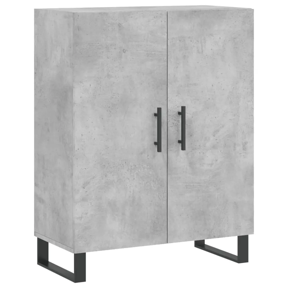 Buffet bahut commode armoire meuble de rangement organisateur cuisine salle de séjour salon haut 69,5 x 34 x 180 cm bois d...