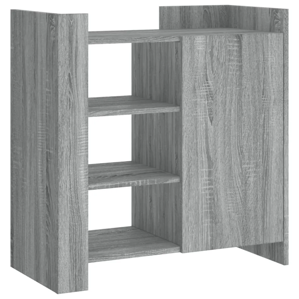 Buffet bahut commode armoire meuble de rangement organisateur cuisine salle de séjour salon sonoma 73,5 x 35 x 75 cm bois...