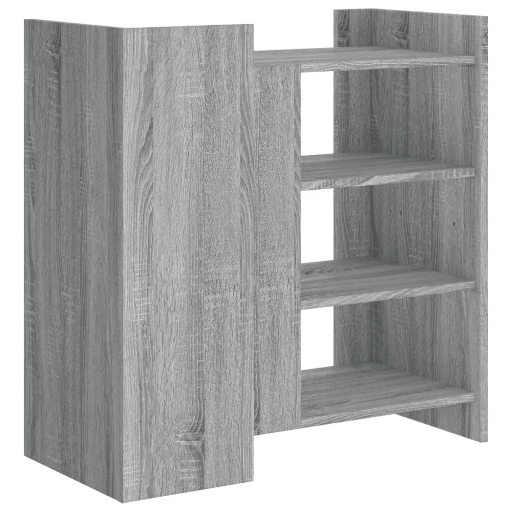 Buffet bahut commode armoire meuble de rangement organisateur cuisine salle de séjour salon sonoma 73,5 x 35 x 75 cm bois...