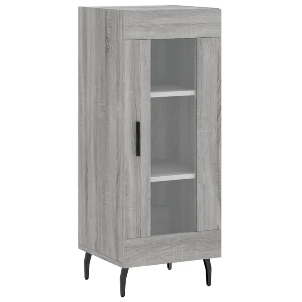 Buffet bahut commode armoire meuble de rangement organisateur cuisine salle de séjour salon sonoma 34,5 x 34 x 90 cm bois...