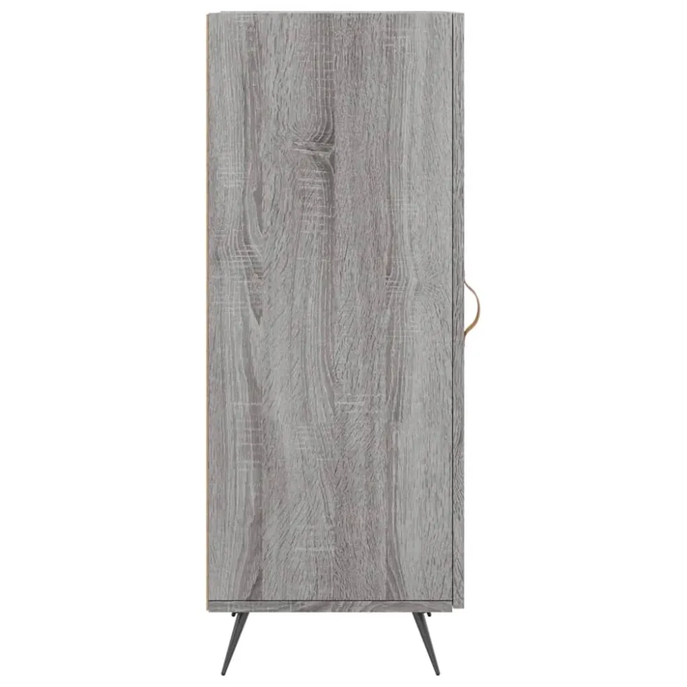 Buffet bahut commode armoire meuble de rangement organisateur cuisine salle de séjour salon sonoma 34,5 x 34 x 90 cm bois...
