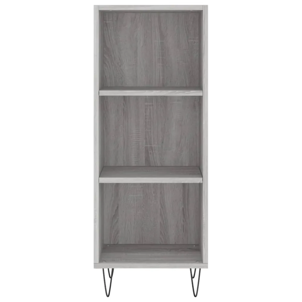 Buffet bahut commode armoire meuble de rangement organisateur cuisine salle de séjour salon sonoma 34,5 x 32,5 x 90 cm boi...