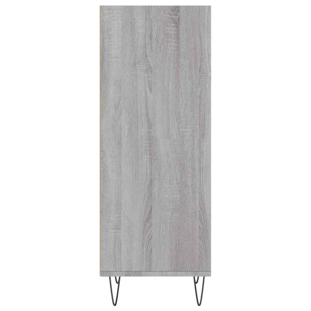 Buffet bahut commode armoire meuble de rangement organisateur cuisine salle de séjour salon sonoma 34,5 x 32,5 x 90 cm boi...