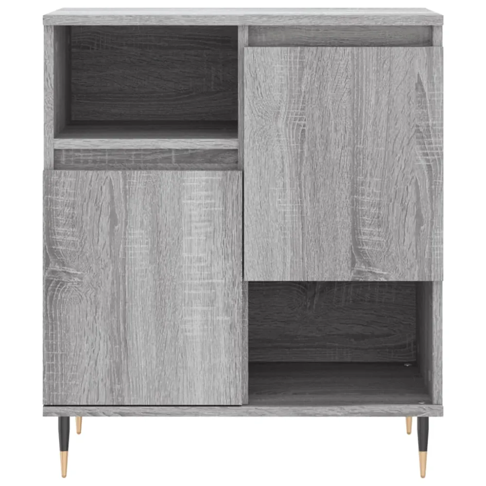 Buffet bahut commode armoire meuble de rangement organisateur cuisine salle de séjour salonsonoma 60 x 35 x 70 cm bois d'i...