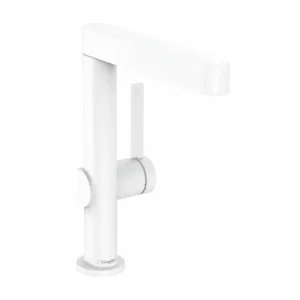 Haute Qualité Professionnelle Mitigeur lavabo HANSGROHE Finoris 230 + bonde Push-Open Blanc mat