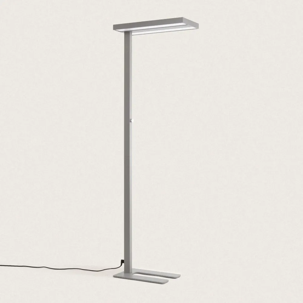 Lampadaire aluminium avec éclairage LED à doublement face 60W réglable SupremLight 5 en Acier galvanisé