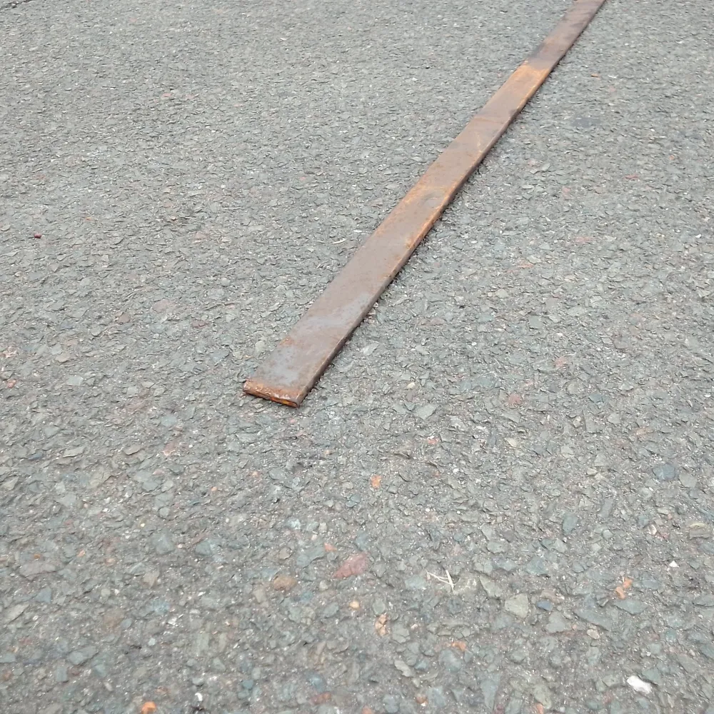 Profilé acier plat - 25 x 4 - L=6m