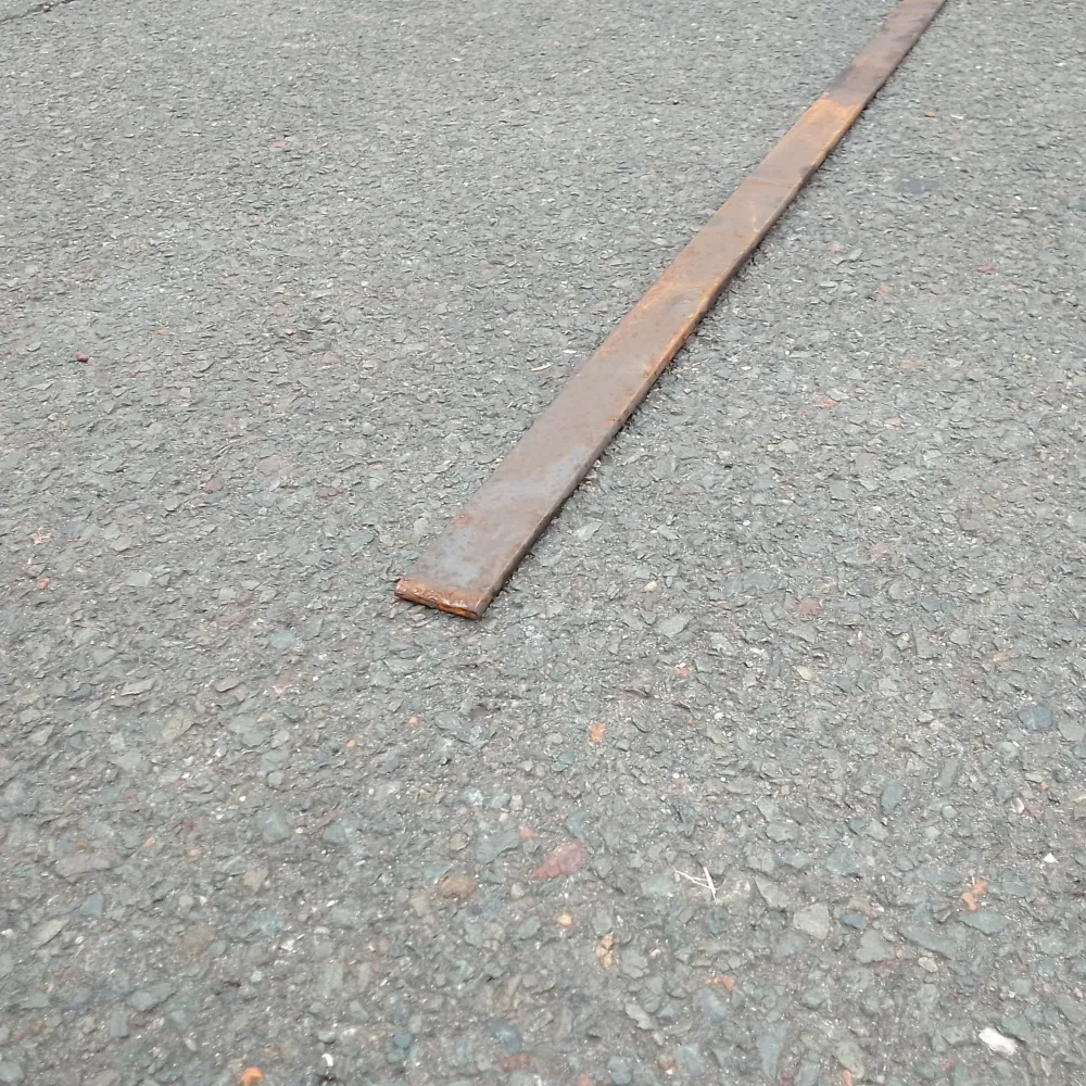 Profilé acier plat - 20 x 4 - L=6m