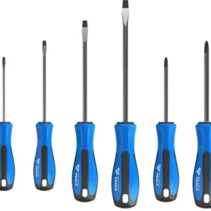 Brilliant Tools Jeu de 6 tournevis à fente PH Phillips BT031000 se procurer à bas prix