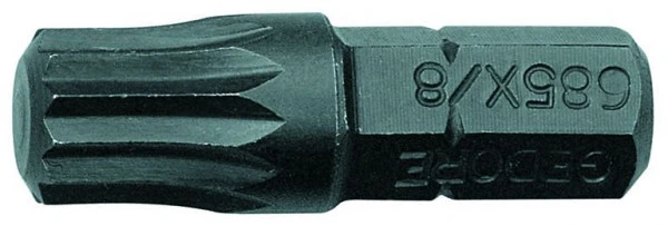 Embout de tournevis GEDORE 1/4" pack économique pour vis cannelées internes XZN M8 6540270 prendre à bas prix