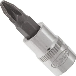 Embout de tournevis VIGOR carré creux 63 mm (1/4 pouce) profil Pozidriv PZ PZ2 V2440N se fournir à bas prix
