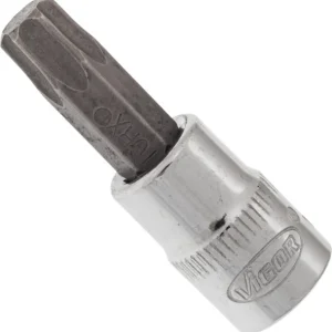 Embout de tournevis VIGOR TORX carré creux 63 mm (1/4 pouce) profil TORX interne T40 V2447N acquérir à bas prix