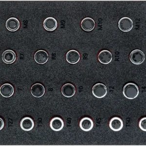 Jeu d'embouts de tournevis VIGOR 5 - 19 M5 - M16 T20 - T70 nombre d'outils : 36 V5099 prendre à bas prix