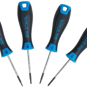Jeu de tournevis en acier SW profil en T 4 pièces 32813L se procurer à bas prix