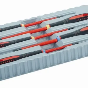 Jeu de tournevis Bahco Ergo™ isolés lames minces 5 pièces BE-9882SL magasiner à bas prix