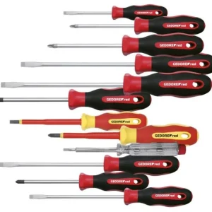 Jeu de tournevis GEDORE rouge PH+PZ+LS 2K 12 pièces 3301273 choisir à bas prix