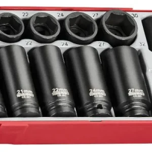 Teng Tools Jeu de douilles à chocs 1/2" DIN TT1 12pcs TT9212 prendre à bas prix