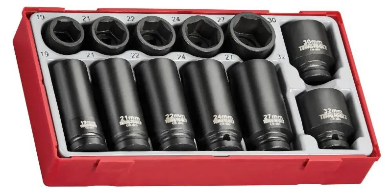 Teng Tools Jeu de douilles à chocs 1/2" DIN TT1 12pcs TT9212 prendre à bas prix