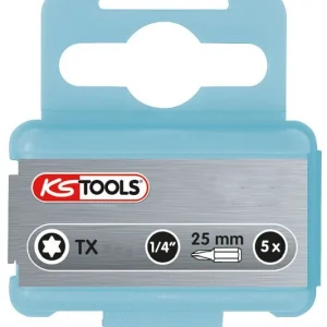 KS Tools Embout Torx 1/4" en acier inoxydable 25 mm T10 lot de 5 910.2312 prendre à bas prix
