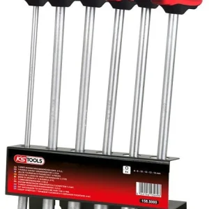 KS Tools jeu de tournevis à douille à poignée en T 6 pièces 6-14 mm 158.5000 acquérir à bas prix