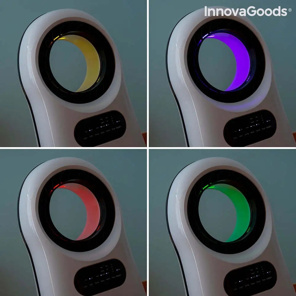 Climatiseur Ioniseur Sans Lames avec Télécommande et Lumières LED ING